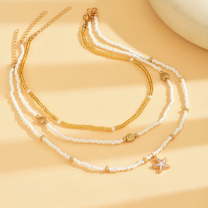 Marina Starfish Layered Necklace