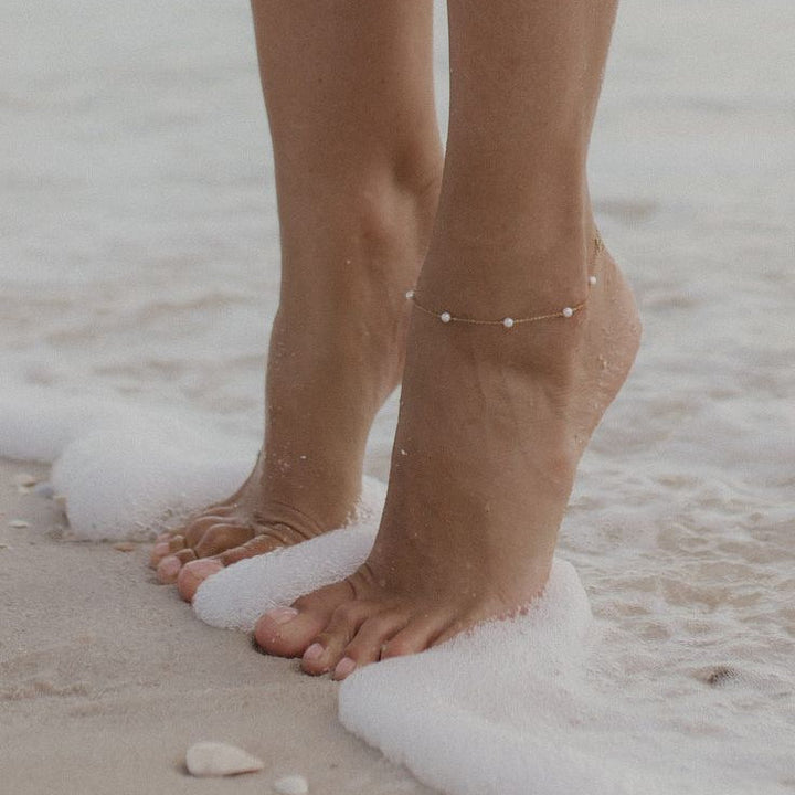 Cali Pearl Anklet