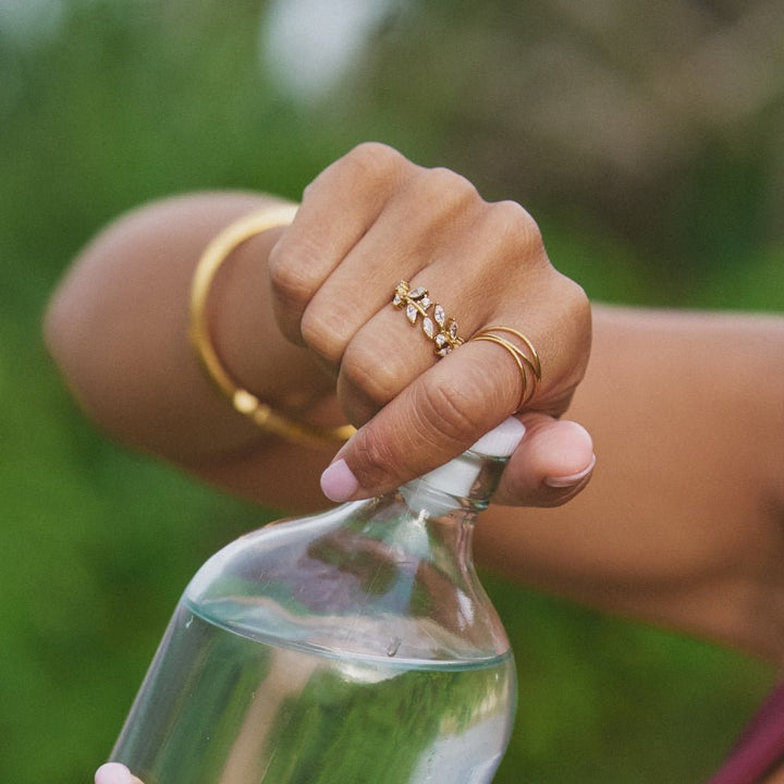 Crystal Vine Ring