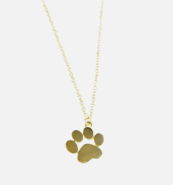Necklace with Paw Charm