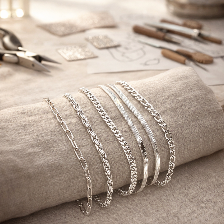 Elise Gold Bracelet Set – Timeless & Elegant