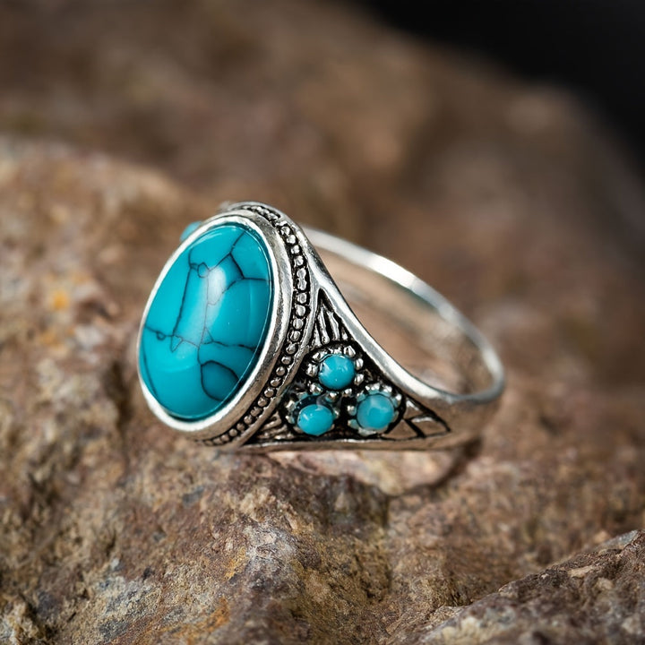 Nomad Blue Stone Ring