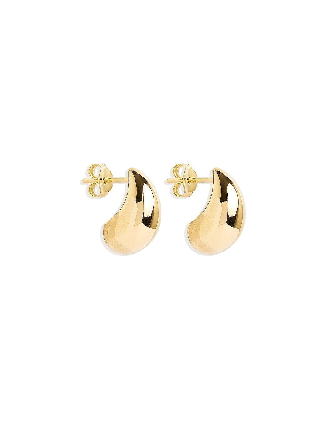 Refined gold earrings with elegant hanging details