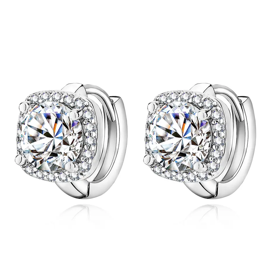 Aurora Square Earrings | Gold
