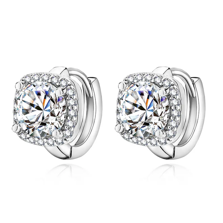 Aurora Square Earrings | Gold