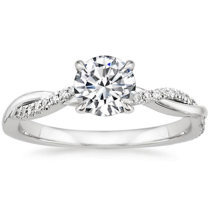 Elegant Gold Twisted Ring
