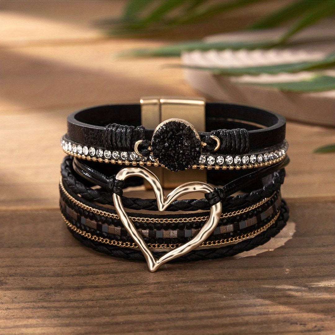 Isla Bohemian Heart Bracelet