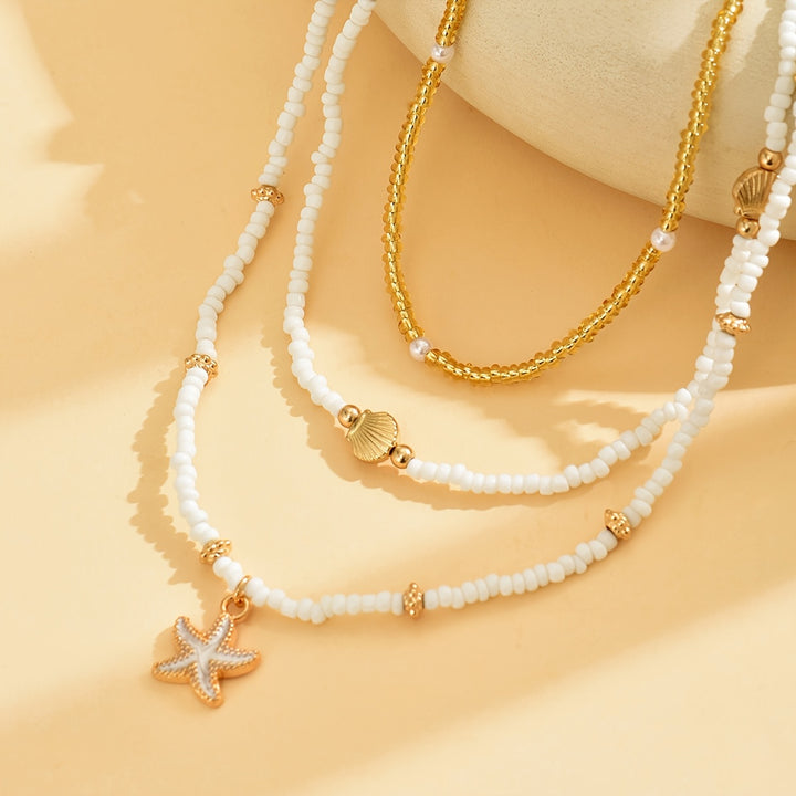 Marina Starfish Layered Necklace