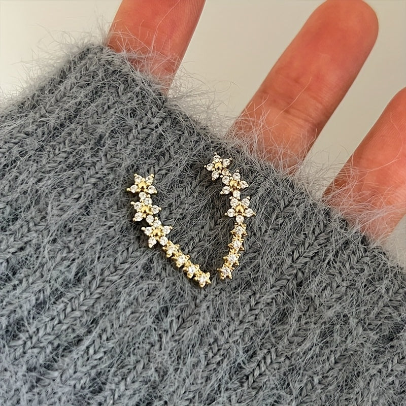 Elegant Floral Earrings