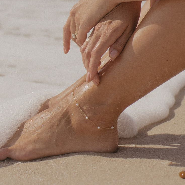 Cali Pearl Anklet