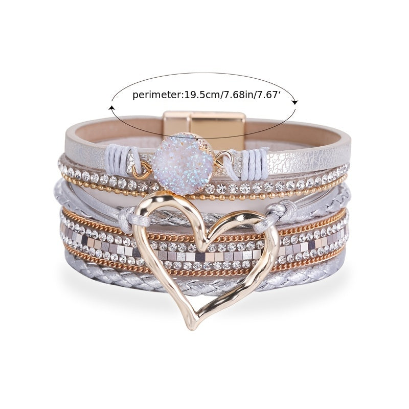 Isla Bohemian Heart Bracelet