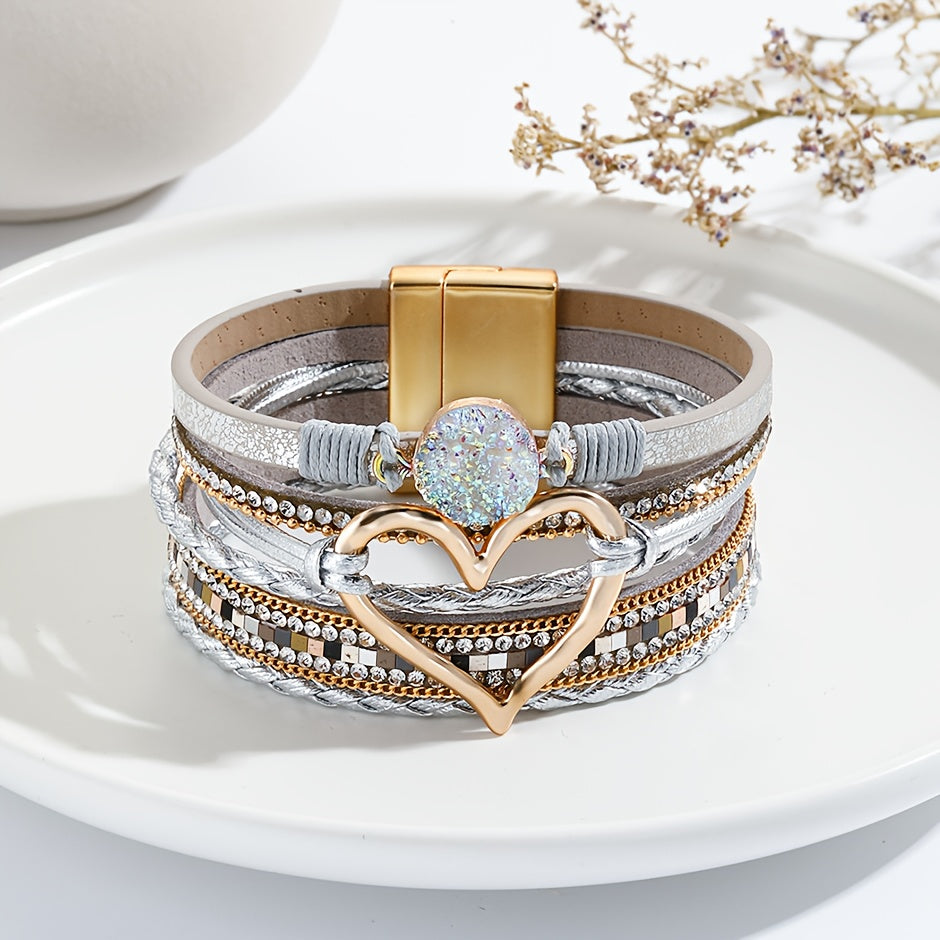Isla Bohemian Heart Bracelet