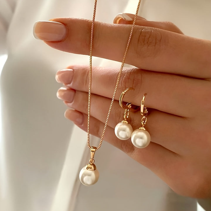 Pearl Grace Jewellery Set