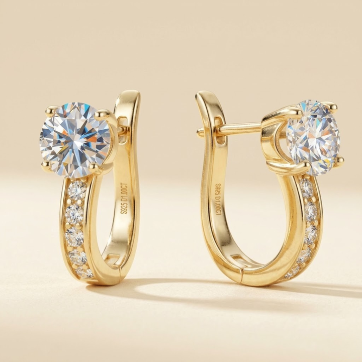 Elegant Hoop Earrings | Gold