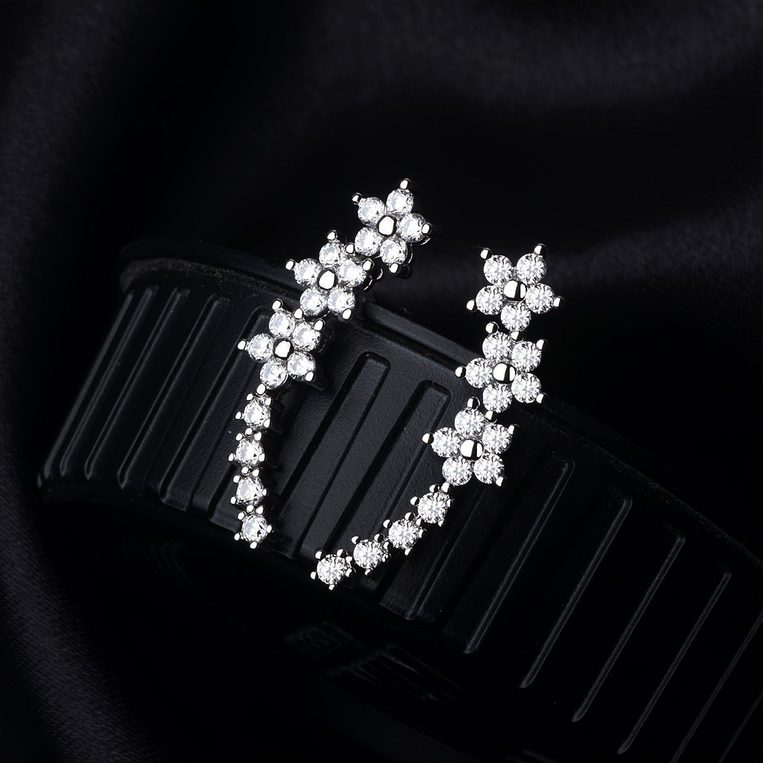 Elegant Floral Earrings