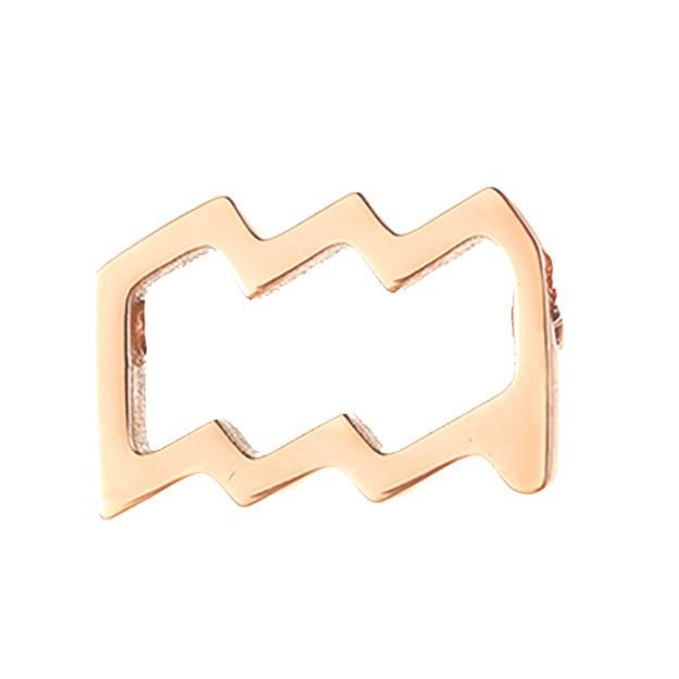 Celestique Pendant with Star Sign | Gold