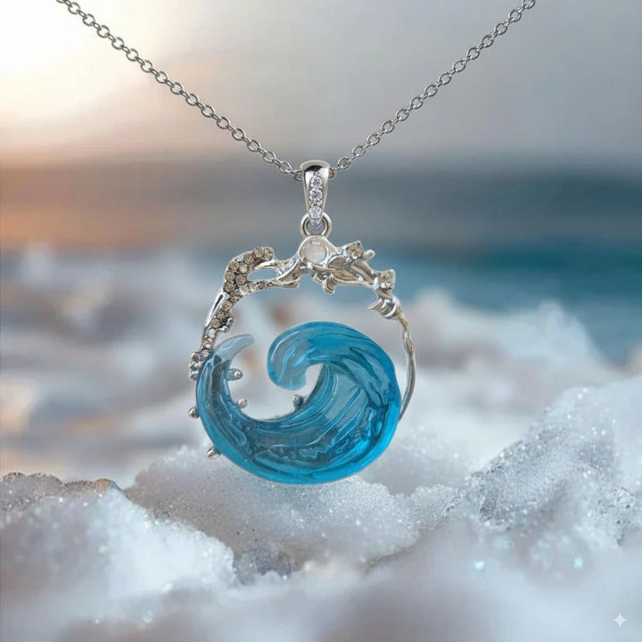 Azure Promise Necklace
