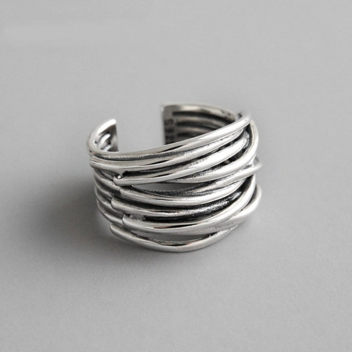 Adjustable Ring with Layers