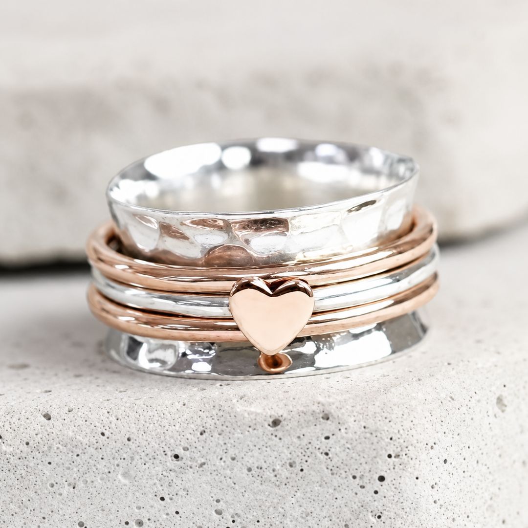 Refined silver ring