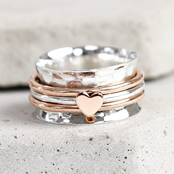 Refined silver ring