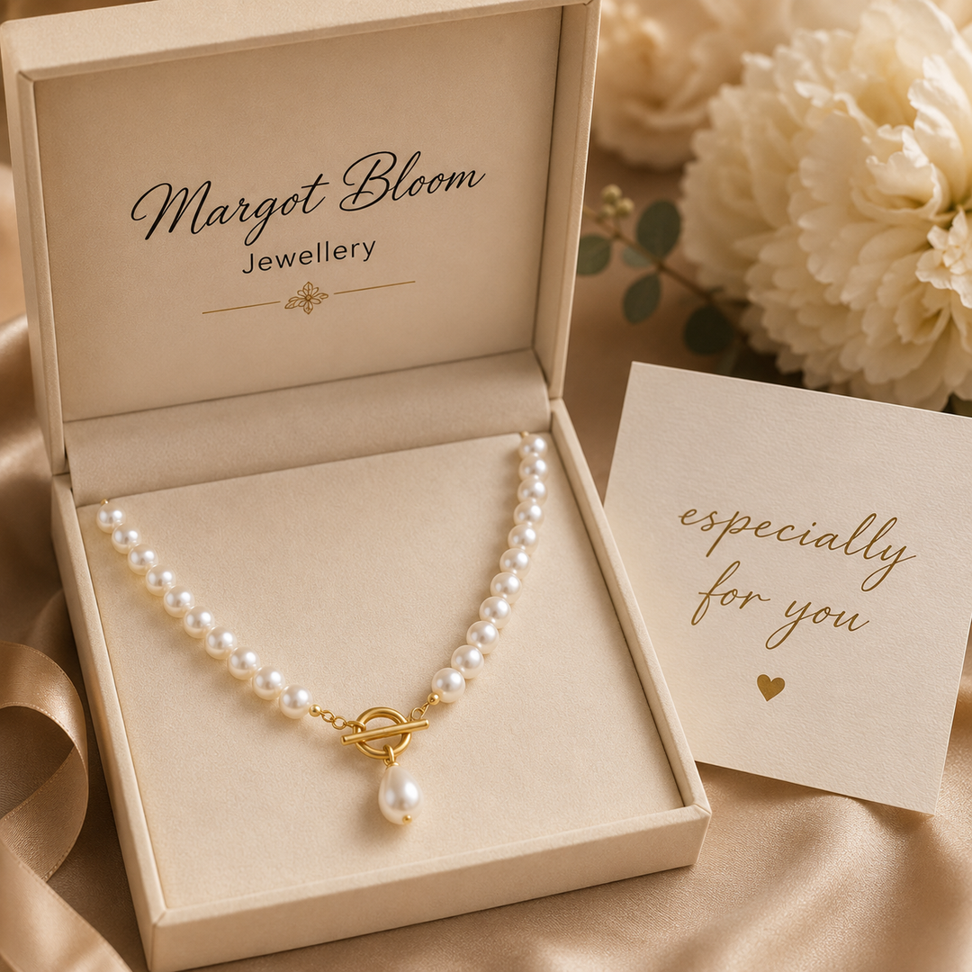 Grace Pearl Necklace (1+1 free)