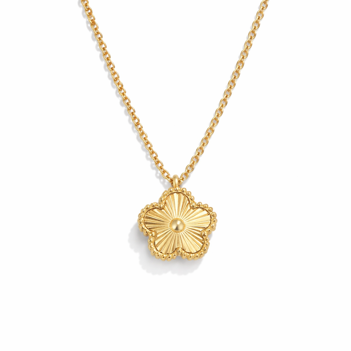 Golden Clover Necklace