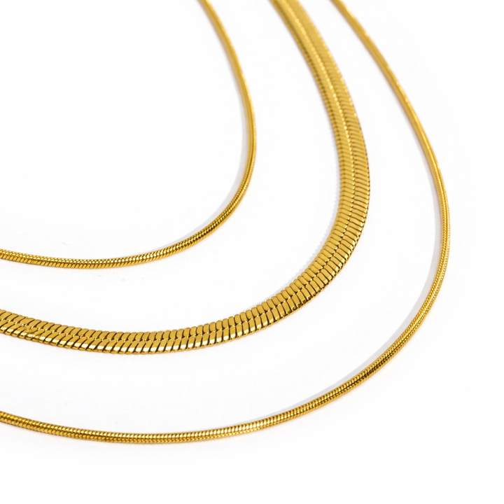 Multi-Layered Chain Necklace