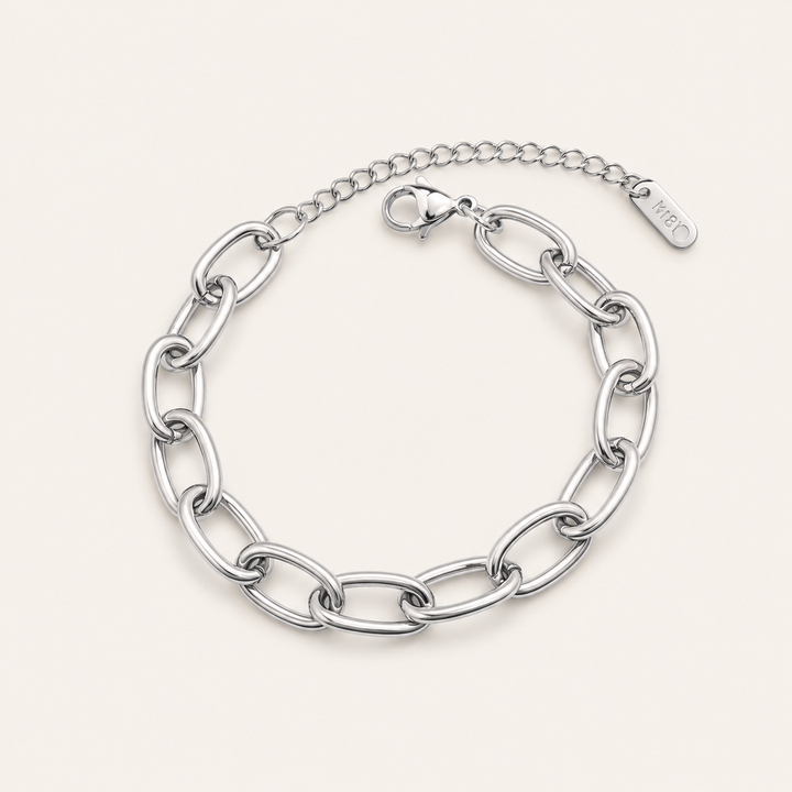 Tulum Chunky Paperclip Bracelet