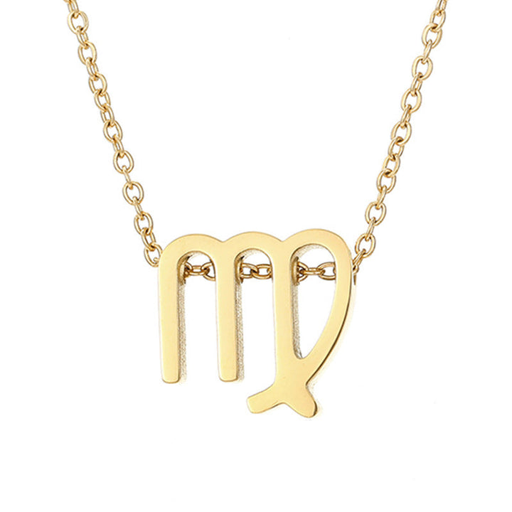 Celestique Pendant with Star Sign | Gold