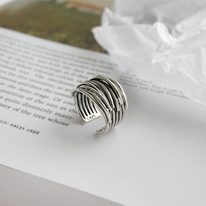 Adjustable Ring with Layers