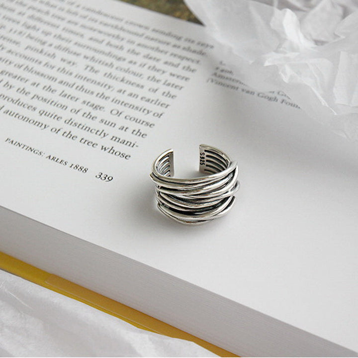 Adjustable Ring with Layers