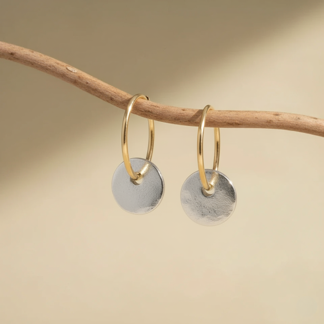 Elegant Handmade Hoop Earrings