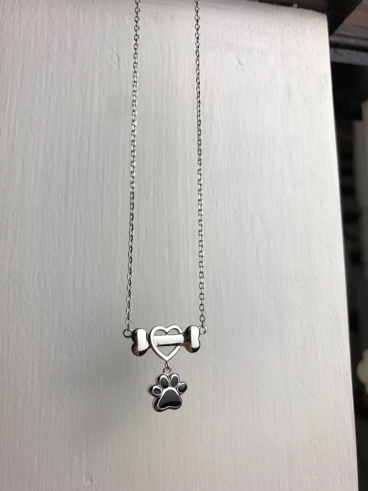 Dainty Dog Paw Necklace