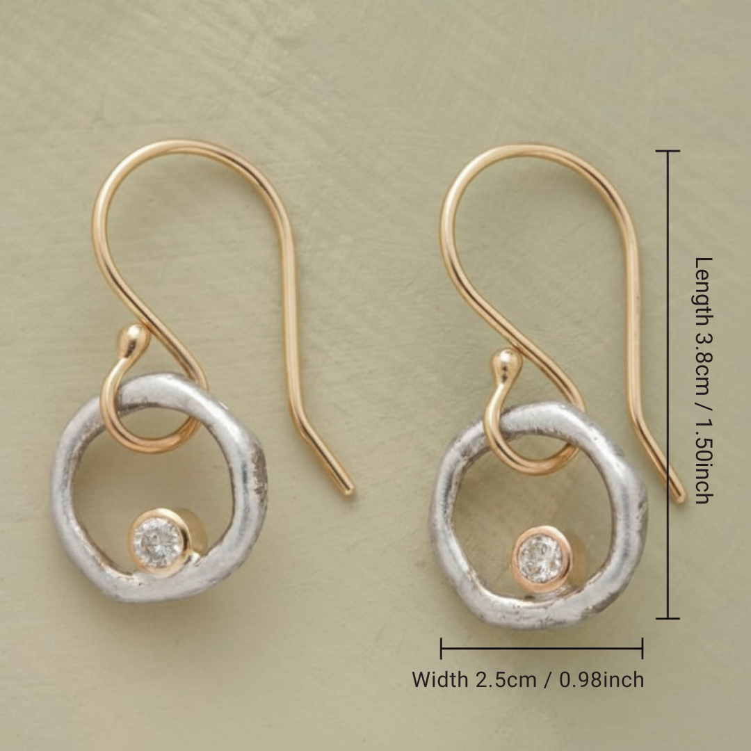 Vintage Zirconia Earrings Laura