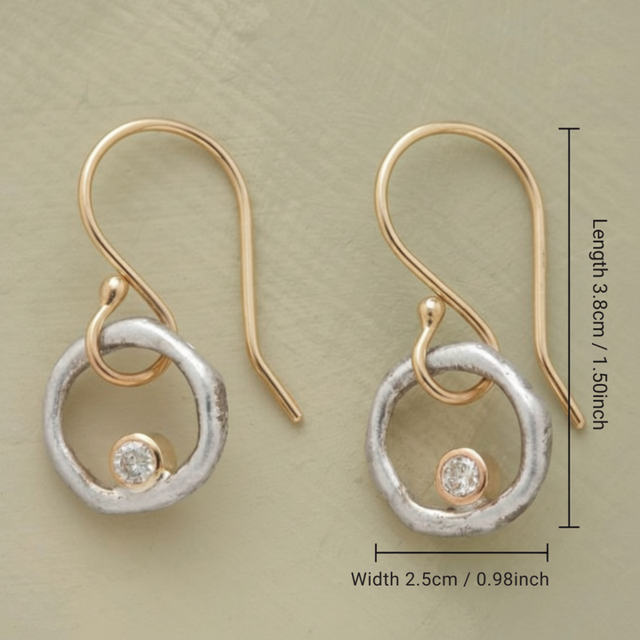 Vintage Zirconia Earrings Laura