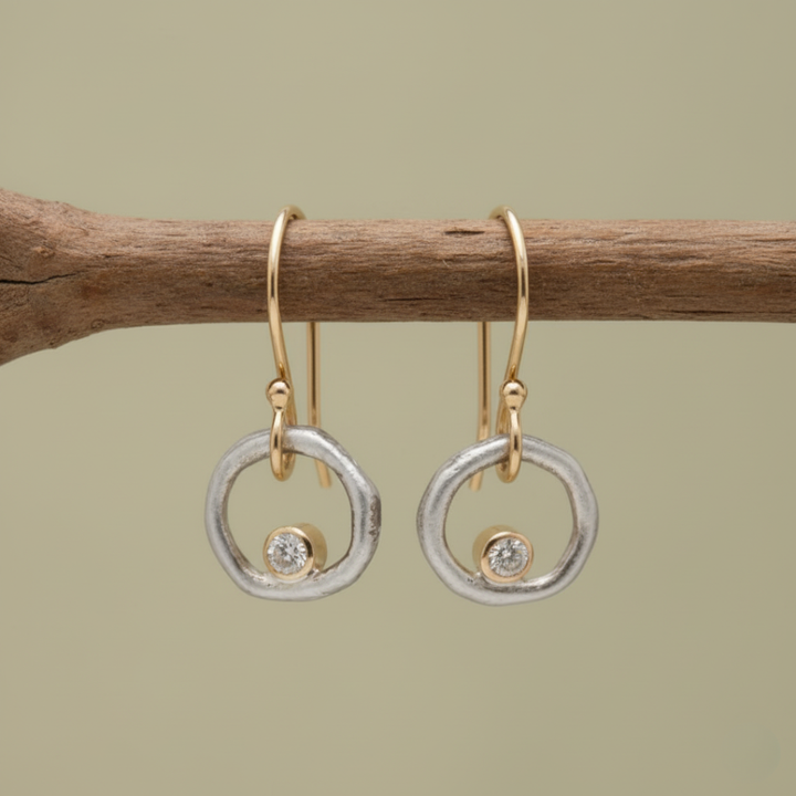 Vintage Zirconia Earrings Laura