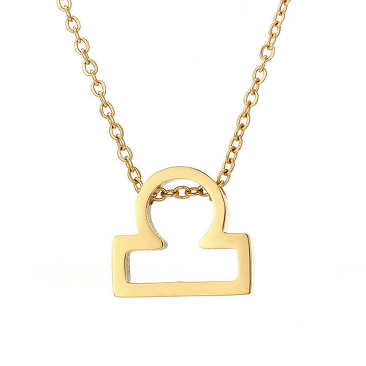 Celestique Pendant with Star Sign | Gold