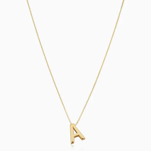 Initial Letter Necklace