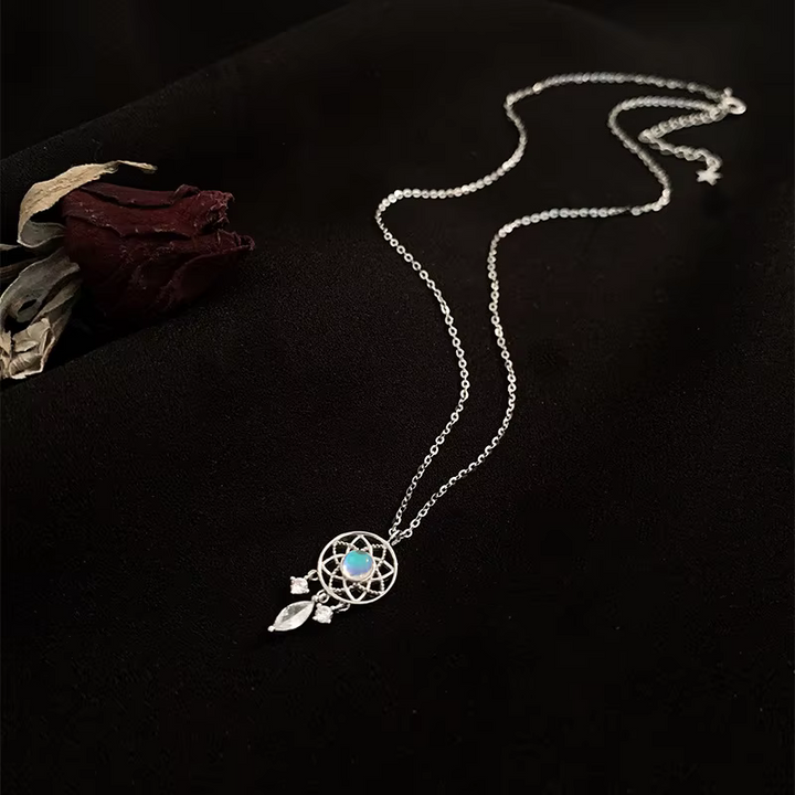 Moonstone Pendant - Dreamcatcher