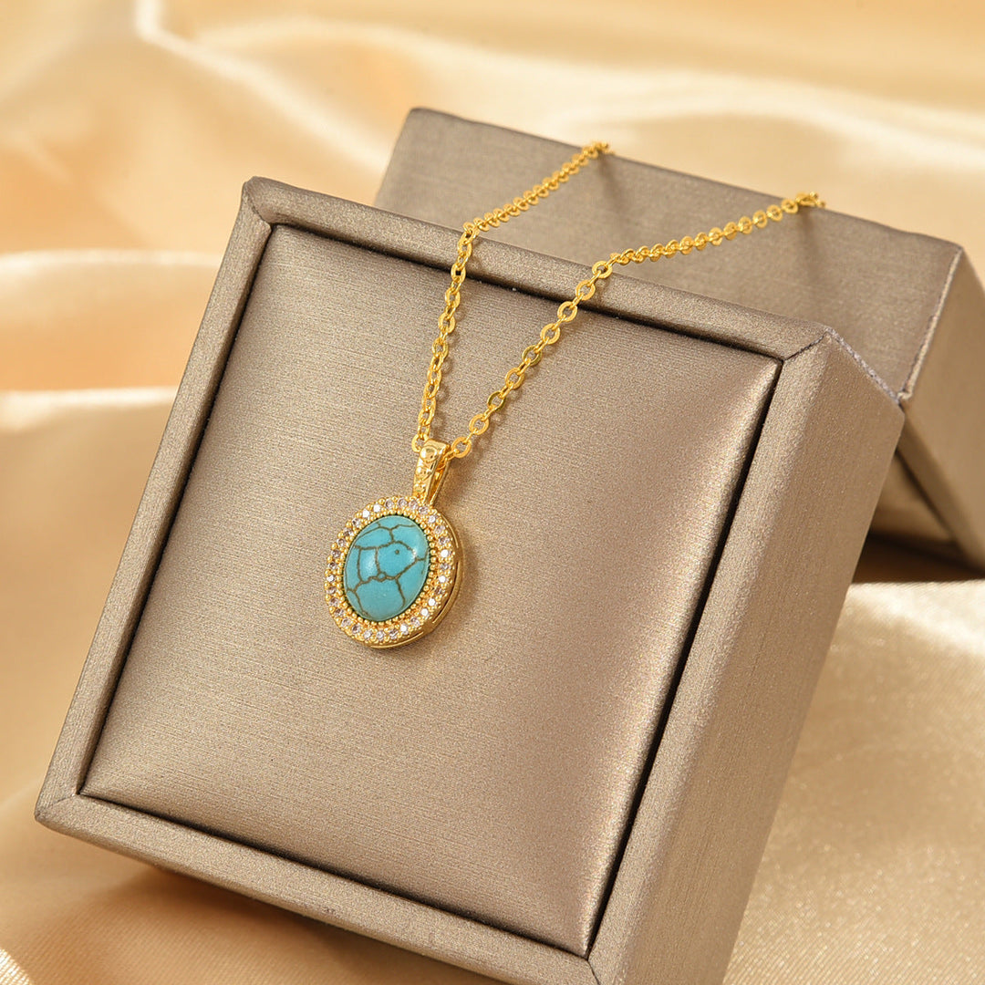Calysse Azure Bloom Necklace