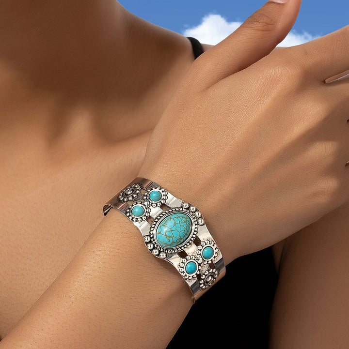 Seren Turquoise Cuff Bracelet