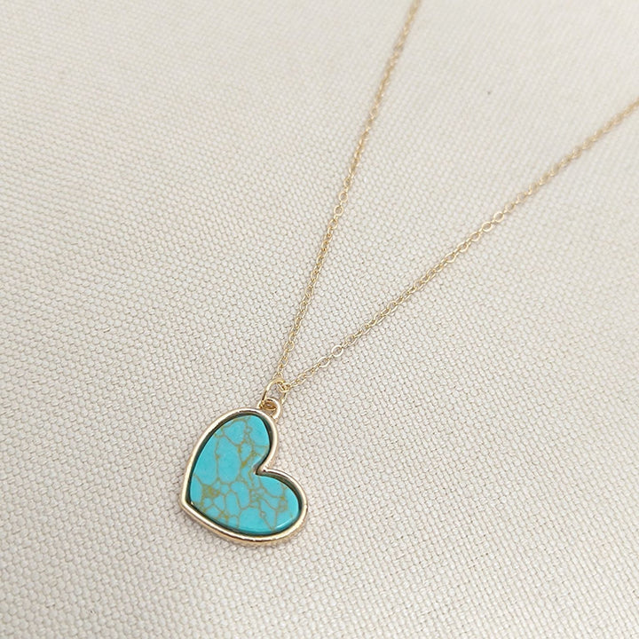 Turquoise Love Necklace