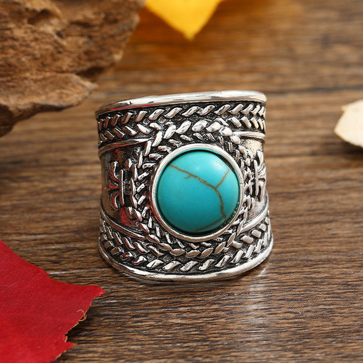 Ravik Stone Open Ring
