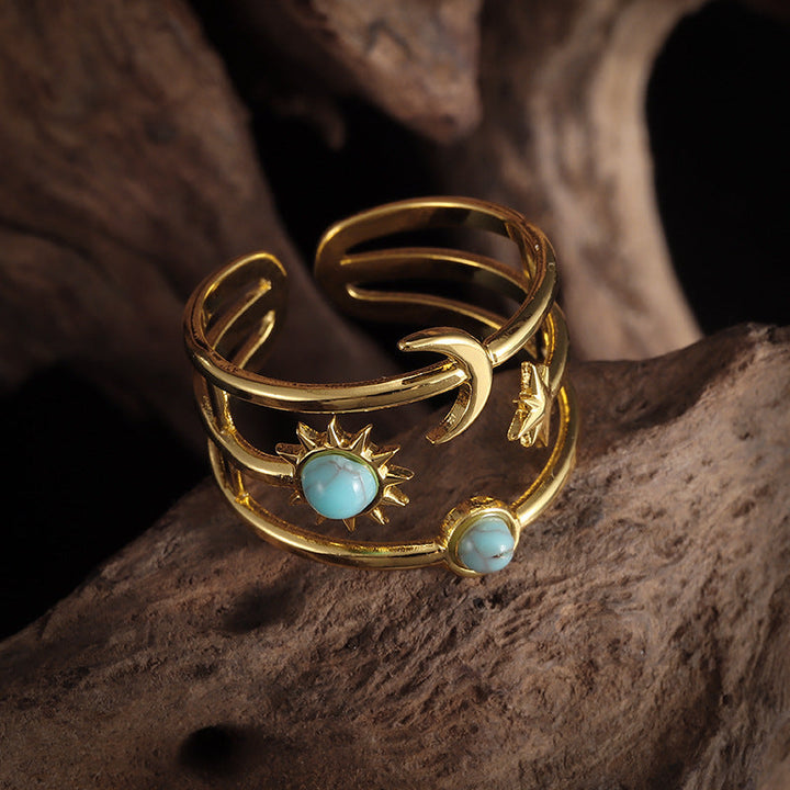 Soluna Turquoise Orbit Ring