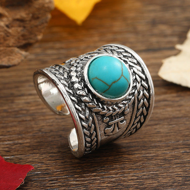 Ravik Stone Open Ring