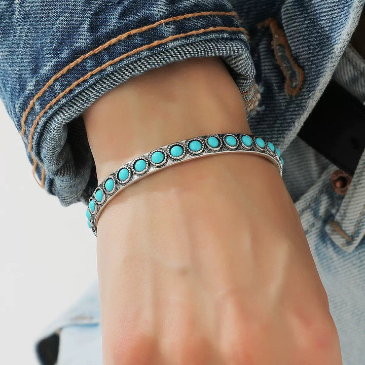 Talisse Turquoise Open Bracelet