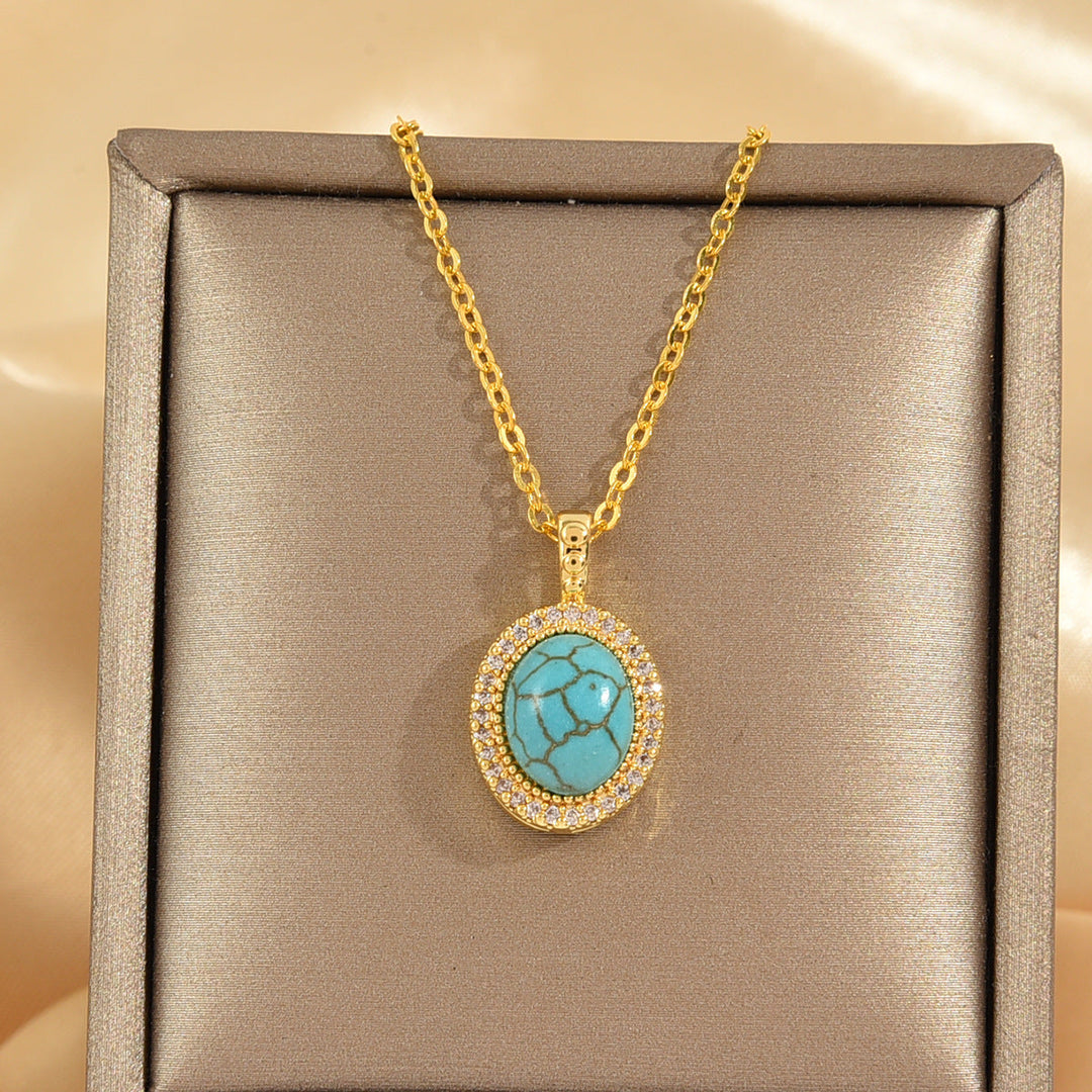 Calysse Azure Bloom Necklace