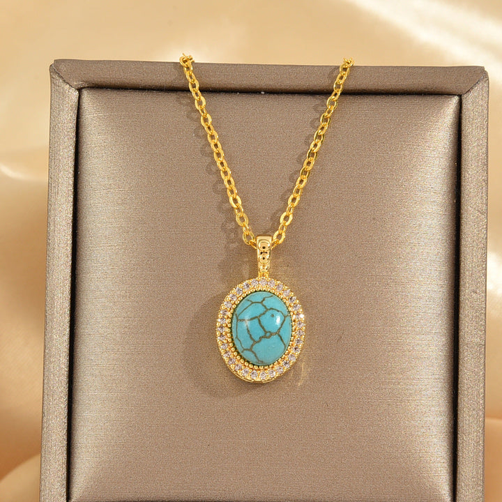 Calysse Azure Bloom Necklace