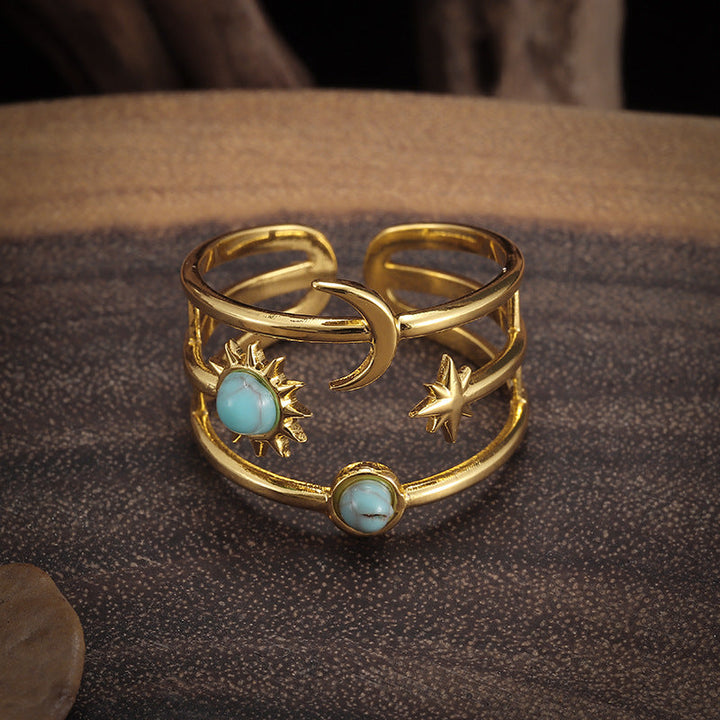 Soluna Turquoise Orbit Ring