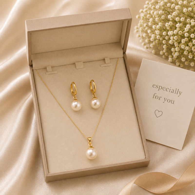 Pearl Grace Jewellery Set